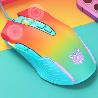 Мышка для компьютера игровая проводная USB / с подсветкой