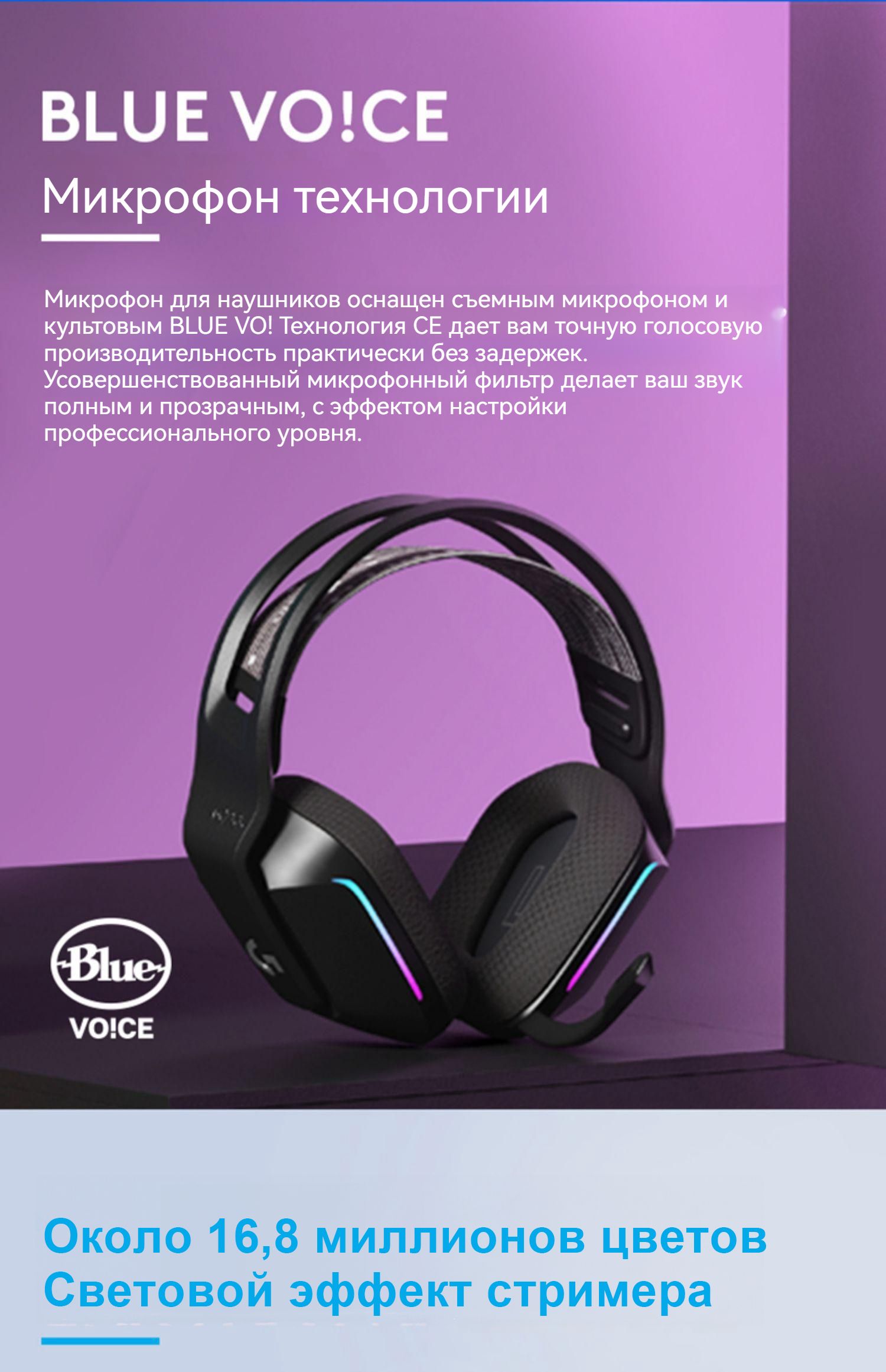 Игровые наушники Logitech G733