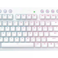 Игровая клавиатура беспроводная Logitech G G715 TKL, (Linear GX Red), Российская клавиатура, белый