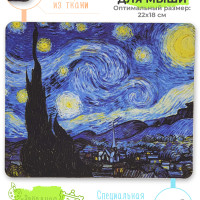 Коврик для мышки Искусство / ковер под мышь для ноутбуков и компьютеров серии живопись / подарочный сувенир - коврик  для мыши для геймеров , мужчин , женщин и коллег по работе