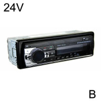 (Прямые продажи с фабрики) Автомобильный MP3-плеер Стерео 60 Вт * 4 Автомагнитола для грузовика Usb/tf/fm/aux аудио 12В/24В Bluetooth U1d9