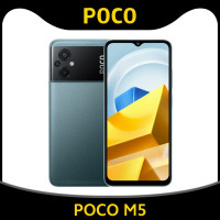 Смартфон Poco POCO M5 NFC Глобальная версия поддерживает русский язык 4/64 ГБ, темно-зеленый