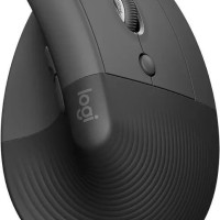 Мышь беспроводная Logitech Lift Vertical, черный