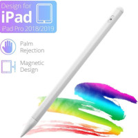 Активный стилус Pencil Pen для планшета Apple iPad - белый, сенсорная ручка стилус для iPad Pro 11 / 12,9 / mini 5 2019 / 10,2 2019 / 9,7 2018 / air 3 10,5 2019 / 2020 / 2021 / 2022