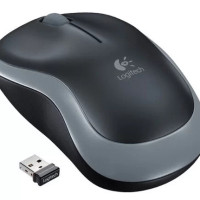Logitech Мышь M185 Wireless Mouse - SWIFT GREY