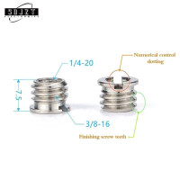 1 шт. Универсальный винт-адаптер для камеры от 1/4 до 3/8 дюймов