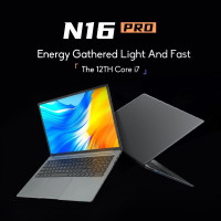  Ноутбук Ninkear Ноутбук N16 Pro Intel Core i7, Intel Core i7-1260P (2.1 ГГц), RAM 32 ГБ, SSD, Intel Iris Plus Graphics, Windows Pro, Российская клавиатура