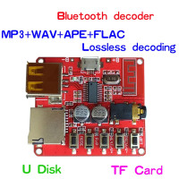 Модуль декодирования без потерь, беспроводной Bluetooth MP3 декодер, плата 3,7-5 в BLE 4,1, печатная плата, интерфейс Micro USB TF карты