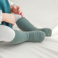21年新款秋冬毛圈加厚宝宝袜子中筒防滑新生婴儿袜儿童学步地板袜