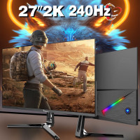 27" Монитор tiansu 27'' 2K 240hz Компьютерный монитор, черный матовый