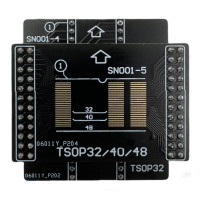 2023 TSOP32-DIP32 Универсальный SMD адаптер, эквивалентный фотосхеме для XGecu TL866II PLUS T48 T56 программа