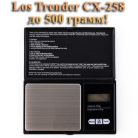 Весы ювелирные электронные 0,01 Los Trender CX-258 высокоточные до 500г