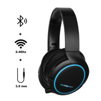 Игровые наушники беспроводные PYTHON FLY Python fly X7Pro, Bluetooth, черный