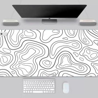 Игровой коврик для мыши коврик для мыши, XXL, белый