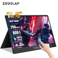 15.6" Монитор ZEUSLAP Z15ST, черный