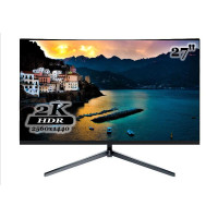 27" Монитор Kongkay IPS 144гц изогнутый без рамки 2560*1440 HDR, черный