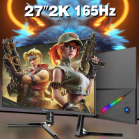 27" Монитор tiansu Компьютерный монитор 27'' 2K 165hz, черный