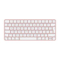 Клавиатура беспроводная Apple Magic Keyboard с Touch ID A2449 (с гравировкой кириллицы) Розовый