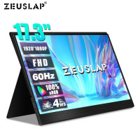 17.3" Монитор ZEUSLAP Z17P, черный