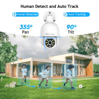IP-камера Techage, 4 МП, 5 МП, 8 Мп, PoE, PTZ