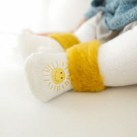 18冬季新款加绒加厚保暖宝宝袜子卡通高筒婴儿袜0-1-3-5岁儿童袜