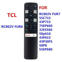 Новый инфракрасный пульт дистанционного управления Smart Home TCL RC802V FMR1 RC802V FUR6 RC802V FNR1 для TCL Android 4K TV