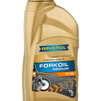 Вилочное масло RAVENOL Forkoil Medium 10W (1л)