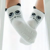 新款韩国立体耳朵卡通宝宝袜子 婴儿防滑全儿童袜子棉0-1岁清仓款