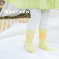 2022春季新款儿童袜子精梳棉无骨男女中大童运动学院风学生中筒袜