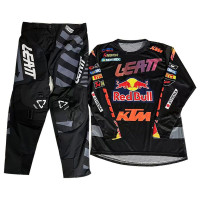 НОВЫЙ 2023 LEAT Red Bul гоночный костюм мотокросс Джерси и штаны MX ATV Dirt Bike Gear Set мотоциклетная одежда mtb enduro