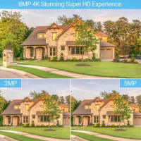 IMX415 камера видеонаблюдения 8 Мп, 4K, стандартная Wi-Fi PTZ инфракрасная полноцветная камера наблюдения с функцией ночного видения и защитой домашнего движения, IP веб-камера