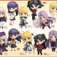 【現貨】GSC Fate/Stay NightFSN Saber伊莉雅遠阪凜粘土盒蛋日版