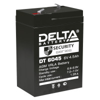 Аккумуляторная батарея Delta DT 6045 (6V / 4.5Ah)