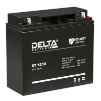 Аккумулятор 12В 18Ач Delta 1218 DT