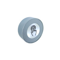 Сенсорная кнопка выхода 37.0 серый металлик