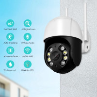 Уличная беспроводная Wi-Fi камера видеонаблюдения, ночной режим, цифровой зум, разрешение 2/5/8 Мп