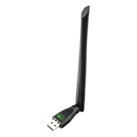 Wi-Fi 6 USB адаптер AX300 беспроводной адаптер приемник сигнала Wlan с антенной с высоким коэффициентом усиления 802.11n для Win10/11 бесплатно драйвер