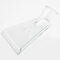 Насадка для пылесоса прозрачная пластиковая, 38 мм