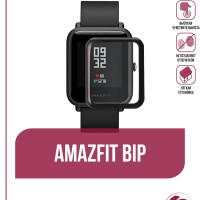 Защитная пленка для часов Amazfit Bip / Bip Lite (черный)