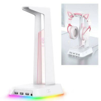 Подставка для наушников ONIKUMA ST-2 RGB подсветка / 3 USB + Аудиопорт