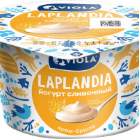 Йогурт Laplandia со вкусом крем-брюле, 7%, 180 г