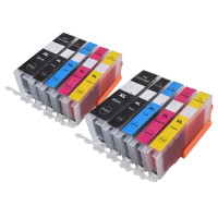 Картридж для принтера canon PIXMA MG6840 MG5740 MG PGI-470 MG CLI-471 TS5040 TS6040, 470 471 6840 5740