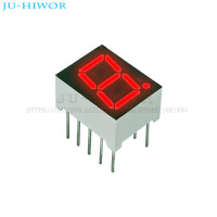 10 шт., 0,39 дюйма, 10 контактов, 3191AS 3191BS, 1-битная цифра, 7-сегментный красный светодиодный цифровой дисплей, цифровой дисплей