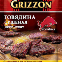 Говядина сушеная Копченая, 36г GRIZZON