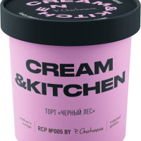 Мороженое молочное Торт Черный лес Cream&Kitchen, 80 г