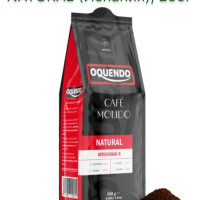 Кофе молотый Oquendo Cafe Natural для кофеварки, 250гр Арабика 80% средний помол, Испания