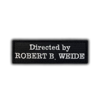 Нашивка / Шеврон "Directed by Robert" на липучке