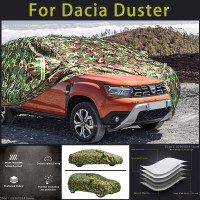 Для Dacia Duster Оксфордский автомобильный чехол наружная защита Снежный чехол солнцезащитный водонепроницаемый пылезащитный Камуфляжный автомобиль Covernc