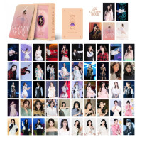 Новый альбом LILAC Lomo Card IU 55 шт./компл. открытки Lee Ji Eun фотооткрытки HD Высокое качество для поклонников коллекция подарок