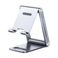 Подставка для телефона Xiaomi UGREEN LP263 Foldable Multi-Angle Phone Stand складная серебристый